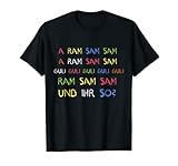 A Ram sam sam Erzieherin Kindergarten Kinderlieder T-S