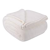 Tongtong Kuscheldecke Baby Haustierdecke Beige 200x220 cm OekoTex flauschig und plüsch Fleecedecke als Sofadecke Couchdecke Wohndecke weiche & warme Sofaüberwurf Decke Wohndecken Kuscheldeck