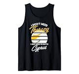 Zypern Flagge I Urlaub Zypern Tank Top