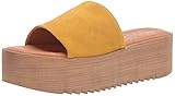 Musse & Cloud Damen KENDRIA Schiebe-Sandalen, Gelb, 35.5 EU