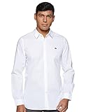 Lacoste Herren CH2668 Hemd, Blanc, L/XL