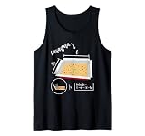 Lasange und Mathe - Meme | Lustiges Mathematik Lehrer Tank Top