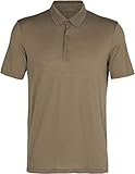 icebreaker Herren Tech Lite Polo T-Shirt, Flint, XXL