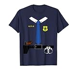 Police Halloween-Kostüm Premium T-Shirt – Sheriff Cop