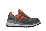 Lewer Sicherheitsschuhe München Skill Schutzklasse S1-P Made in Italy, - Grau-Orange. - Größe: 41 EU