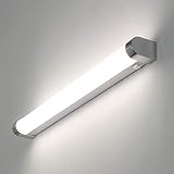 Kwazar Luminaire LED Wandlampe 60 cm Badleuchte wand 15W Wandbeleuchtung 4000K Moderne Spiegelleuchte ULKE mit S