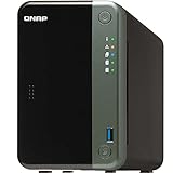 QNAP TS-253D-4G 2 Bay Desktop NAS Gehäuse - Netzwerkspeicher mit 2.5GbE Konnektivität, 4GB RAM, Intel Celeron Quad-Core, 2.0 GHz Prozessor - für Profis, unterstützt PCIe-Erweiterung