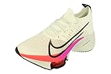 Nike Air Zoom Tempo Next% Fk Damen Lauf-Sneaker Ci9924, Weiß, Schwarz, Hyper Violet 100, 36 EU