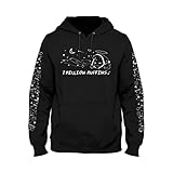 Badboyhalo 2 Million Muffins Schwarz Weiß BBH New Logo Dream Team SMP Merch Hoodies Herren/Damen Kapuzenpullover, Schwarz , Larg