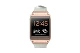 Samsung Galaxy Gear V700 Smartwatch (4,14 cm (1,63 Zoll) SAMOLED-Display, 800 MHz, 512MB RAM, Android 4.3) rose-g