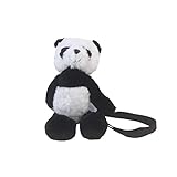 EASTVAPS Schultertasche aus Plüsch, Panda-S