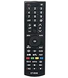 VINABTY CT-8046 Fernbedienung für Toshiba LED Satelliten TV 24D1544DG 24D1543DG 24D1534DG 24D1533DG 32D1533DG 32L1543DG 32W1543DG 32L1544DG 32W1544DG 40L1541DG 40L1534DG 32W1533DG 40L1534DG 32W1533DG