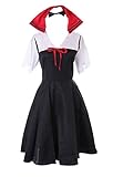 Kawaii-Story MN-112-2 Chika Fujiwara Love is War Kurzarm Kleid Schuluniform Kostüm Anime Manga Cosplay (L)