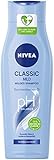 NIVEA Classic Mild Shampoo (250 ml), pflegendes Haarshampoo mit Baumwollsamen-Öl, mild reinigendes Pflegeshampoo für normales H