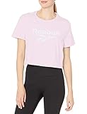 Reebok Damen Classic Vector Tee Crop Top, Pixel Pink, 3X22W