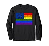 LGBT Regenbogen Fahne Europa Symbol Logo EU Sterne Gay Pride Lang