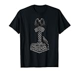 Nordische Mythologie Mjölnir Thor Hammer Raben Odins Midgard T-S