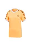 adidas Originals 3 Stripes T-Shirt Damen Orang