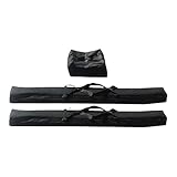 TOOLPORT Taschenset -Taschen Zelt- Gestängetaschen 5 m PE Zelte für Pavillon Partyzelt - 3 Stück Tragetaschen Transp