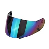 Viviance Motorradhelm Lens Schild Visor Für Hjc Cl-16 Cl-17 Cs-15 Cs-R1 Cs-R2 Cs-R2 Cs-15 - Regenbog