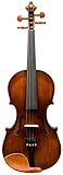 GAOTTINGSD Violine Massivholz Violine Ebenholz Massivholz Violine mit Tuner, Lektion Buch, Hardcase, Schulterstütze, Bogen, Kolophonium, Extra-Saiten Violine für Anfänger (Color : Brown, Size : 1/4)