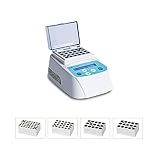 DADAKEWIN Minib-100F Digital Labor Mini Dry Bath Incubator (Lüfterkühlung) Micro-Prozessorgesteuerter Heizblock Mit Heizgerät (Color : Mini Dry Bath)
