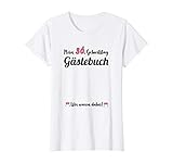Damen 30. Geburtstag 30 Jahre Party Gästebuch Geschenk Frauen T-S