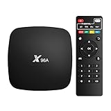 WishHome X96A Android TV Box, Latest Android 10.0 and a Powerful GPU, Provides Race Speed, Better APP Compatibility and Excellent User Interface, Supports 4K HD Resolution and 3D M