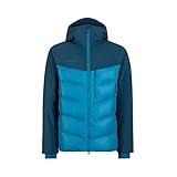 Mammut Herren Daunenjacke Rime Pro Hybrid Hooded, sapphire-wing teal, L, 1013-01010