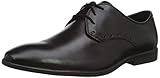 Clarks Herren Bampton Park Oxford-Schuh Derby, Black Leather, 44.5 EU