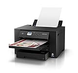 Epson WorkForce WF-7310DTW Business Tintenstrahldrucker (druckt bis DIN A3+, WiFi, Ethernet, NFC, Duplex, Einzelpatronen, DIN A3, 2 Papierkassetten), Amazon Dash Replenishment-fähig, schw