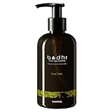 Bodhi Natürliches Shampoo SIAMESE THERAPY 250ml mit frischem Duft von Zitronengras und Lavendel / für empfindliche Kopfhaut, gegen Schuppen / ohne Silikone und Sulfate / vegan & BIO