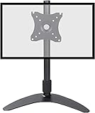 YYAI-HHJU Universal Swivel Table Tv Stand for 14' to 32' Tvs with 360° Swivel Adjustable Heights Pedestal Bracket Holds 6.5Kgs Max. 100X100 M