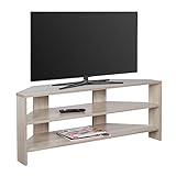 RICOO TV Lowboard 110 x 45 x 36 cm Fernsehtisch Eiche Sonoma Braun – WM069-ES