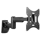 RICOO TV Fernseher-Wand-Halterung Schwenkbar Neigbar (S2822) Universal für 13-32 Zoll (bis 30-Kg, Max-VESA 200x200) Fernsehhalterung Monitor Flach Curved OLED LCD B