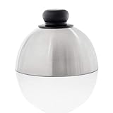 Gastronette Burger Cloche Burgerhaube Haube für Hamburger Cheeseburger Steak Abdeckhaube Pattys Grillen Käse Schmelzen Edelstahl Schwarz für Plancha Glocke Grill Zubehör Garglocke für G