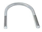 Design61 Bügelschraube DIN 3570 Rundstahlbügel M12 x 138 x Ø 89 mm Gewindebügel Galvanisch Verzinkt U-B