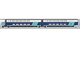 Märklin 043433 Ergänzungswagen-Set 2 zum TGV Euroduplex, b