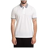 Emporio Armani Herren Poloshirt Bianco M