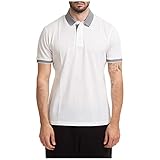 Emporio Armani Herren Poloshirt Bianco L