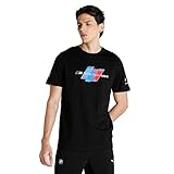 PUMA Herren BMW MMS Logo Tee+ Unterhemd, schwarz, S