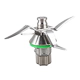 JUSTJUNMIN Mixer Ersatzteile Werbung Lebensmittelqualität Edelstahl Rührer Blade Ersatzzubehör for Vorwerk Thermomix TM5