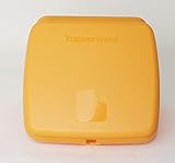 Tupperware Sandwichbox, Lunchbox, Brotdose Orange Uni + Mini Sieb L