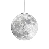 Universum Planet Mond Deckenleuchten - Modern Innen Kinderzimmer Leuchter Dachgeschoss Cafe Schlafzimmer Pendelleuchten(Birne ist nicht enthalten) A 22CM