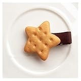 YIANGNB Haarnadel Simulation Cookie Bär Katze Hund Tier Herz Haarnadel Haarspange Haarring Elastische Gummibänder Haarseil Für Mädchen Süß Zubehör (Color : 16)