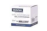 DIANA Co2 Kapseln 25 STK. a 12g für Softair Paintball Druckluft Fahrrad Minipumpe Vorteilspack