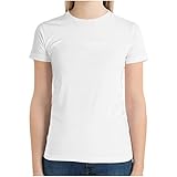 kurzärmelig T-Shirt Ich Habe Weder die Zeit Damen Tshirt Rundhalsausschnitt Shirt Damen Top Sport Fitness T-Shirt White 3XL