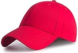 Tybiky Unisex Kappe Outdoor Baseball Cap Damen Sonnenhut Verstellbar Mützen Erwachsenen Mütze Casual Cool Mode Baseballmütze Hip Hop Flat Hüte Herren Baseballkappe, R