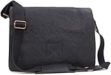 ASHWOOD - Leder - Umhängetasche/Schultertasche/Arbeitstasche/für Laptop geeignete Tasche Pedro - Schw