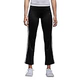 adidas Damen Brushed 3s Pant Sporthose, Schwarz (Black/White Black/White), 30 (Herstellergröße: X-Small)